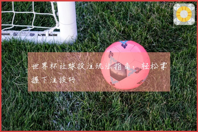 世界杯让球投注玩法指南，轻松掌握下注技巧