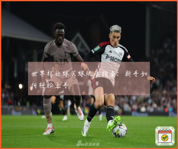 世界杯让球买球玩法指南：新手如何轻松上手