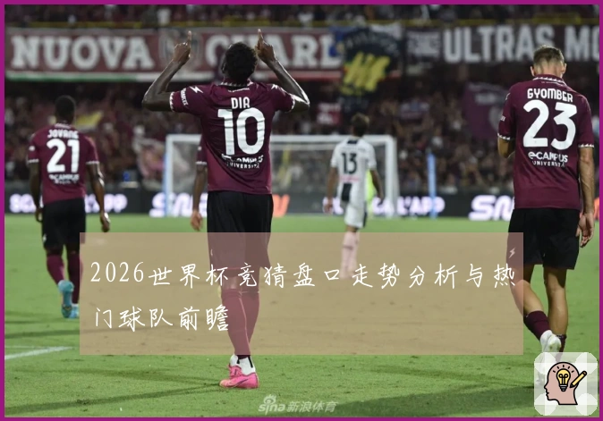 2026世界杯竞猜盘口走势分析与热门球队前瞻